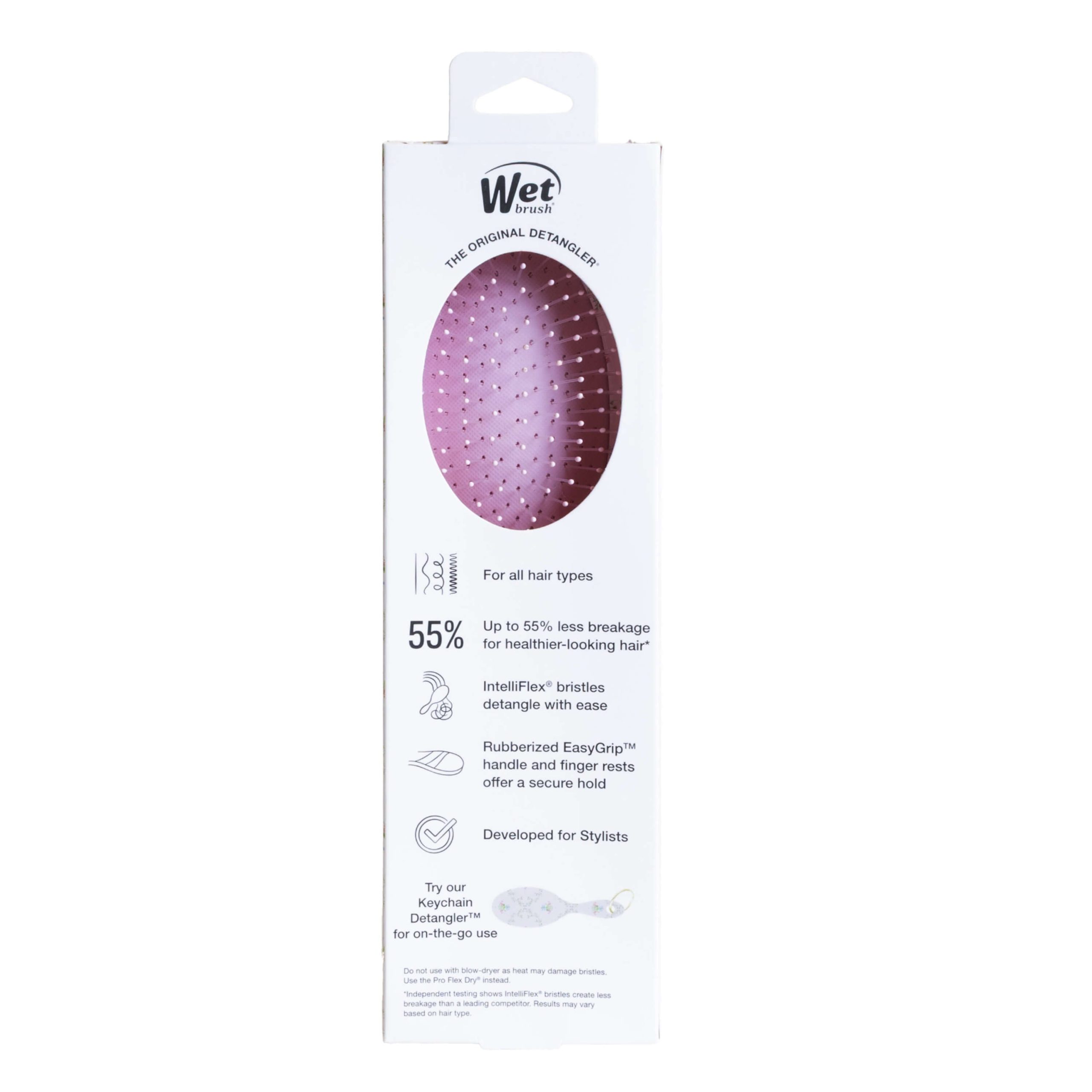 Wet Brush x Hill House Pro Original Detangler - Pink Trellis - Image 11