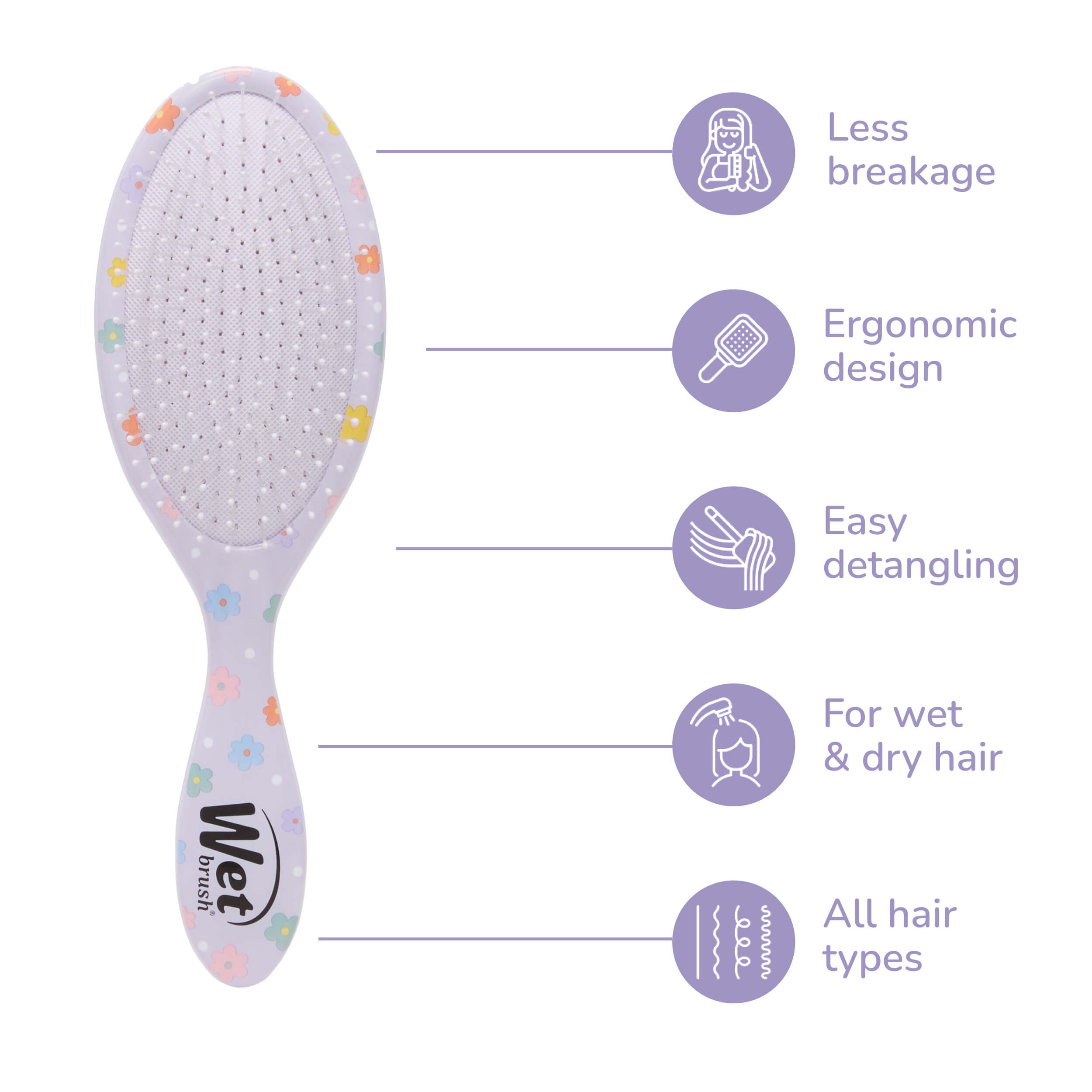 Wet Brush x Disney Original Detangler - Hello Daisy - Image 4