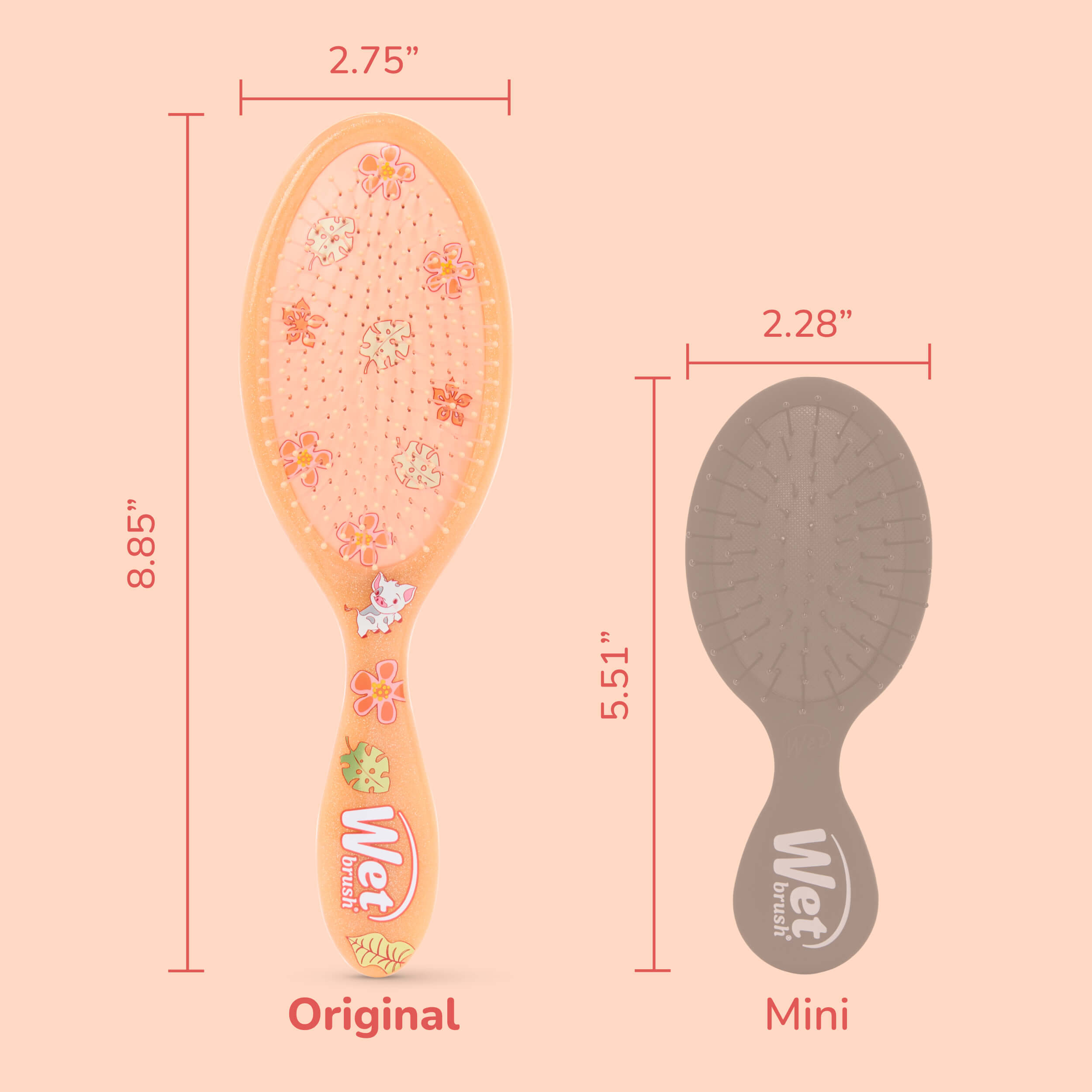 Wet Brush x Dreamy Disney Princess Original Detangler - Moana - Image 6