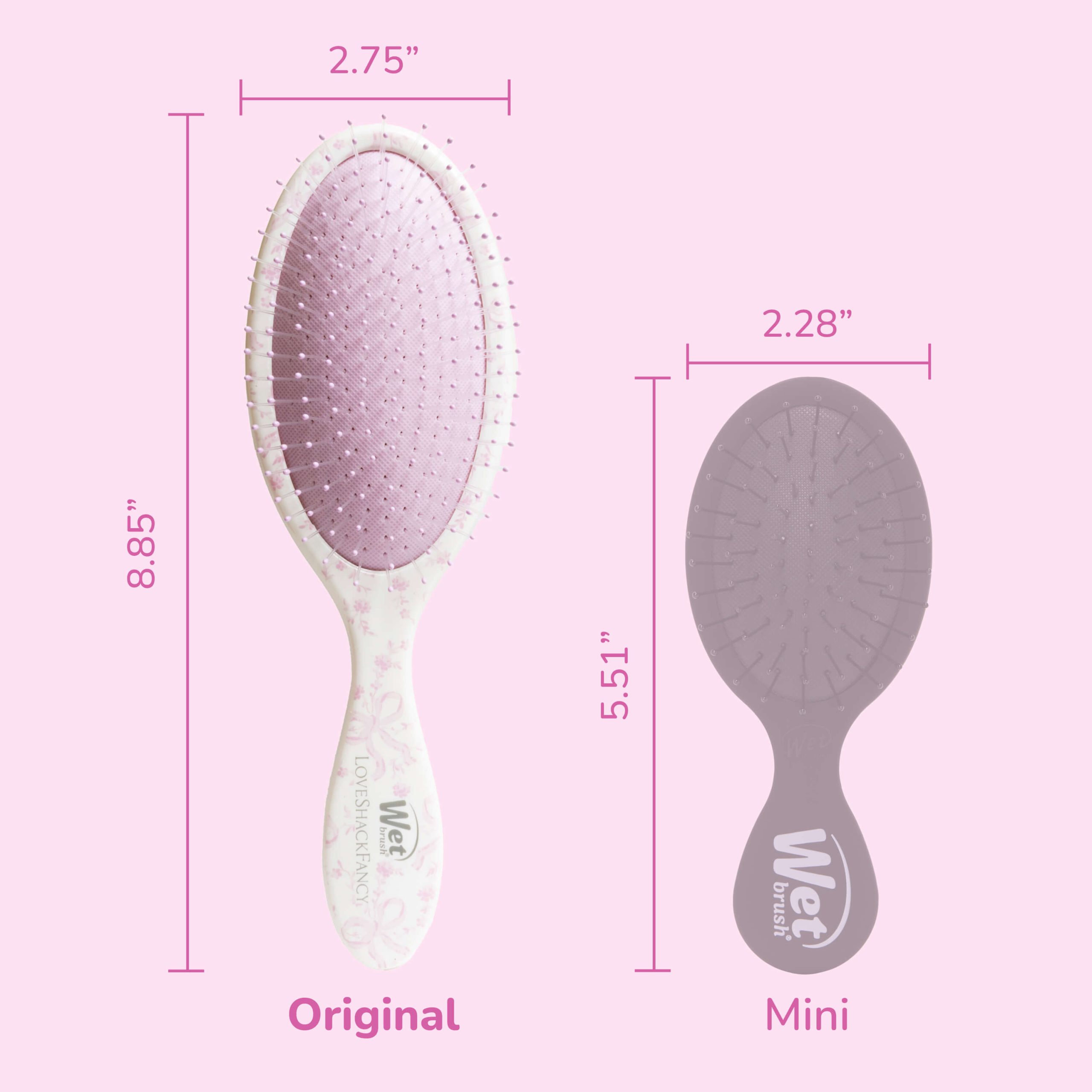 Wet Brush x LoveShackFancy Original Detangler - Coquette Bow - Image 5