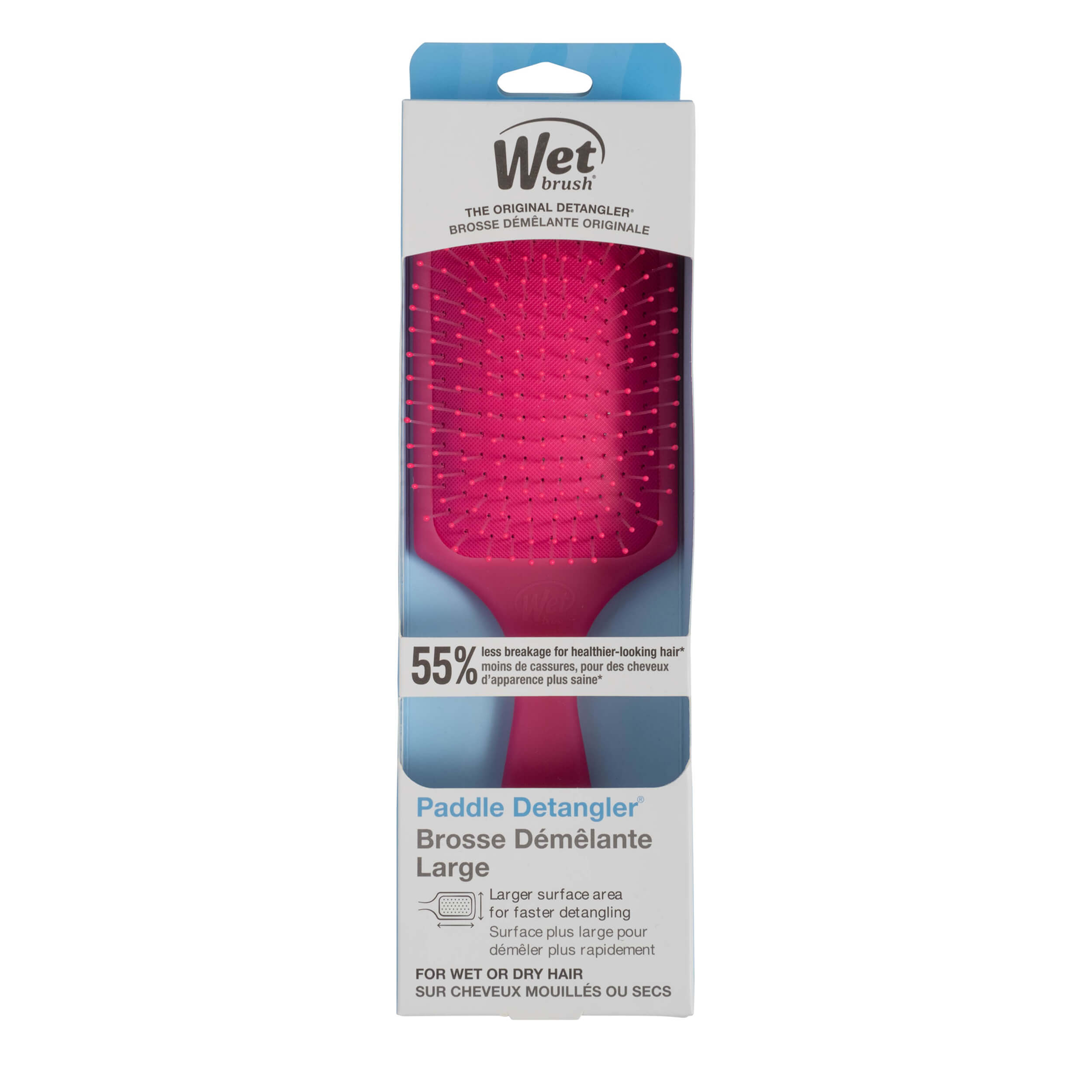 Paddle Detangler - Frost Pink - Image 7