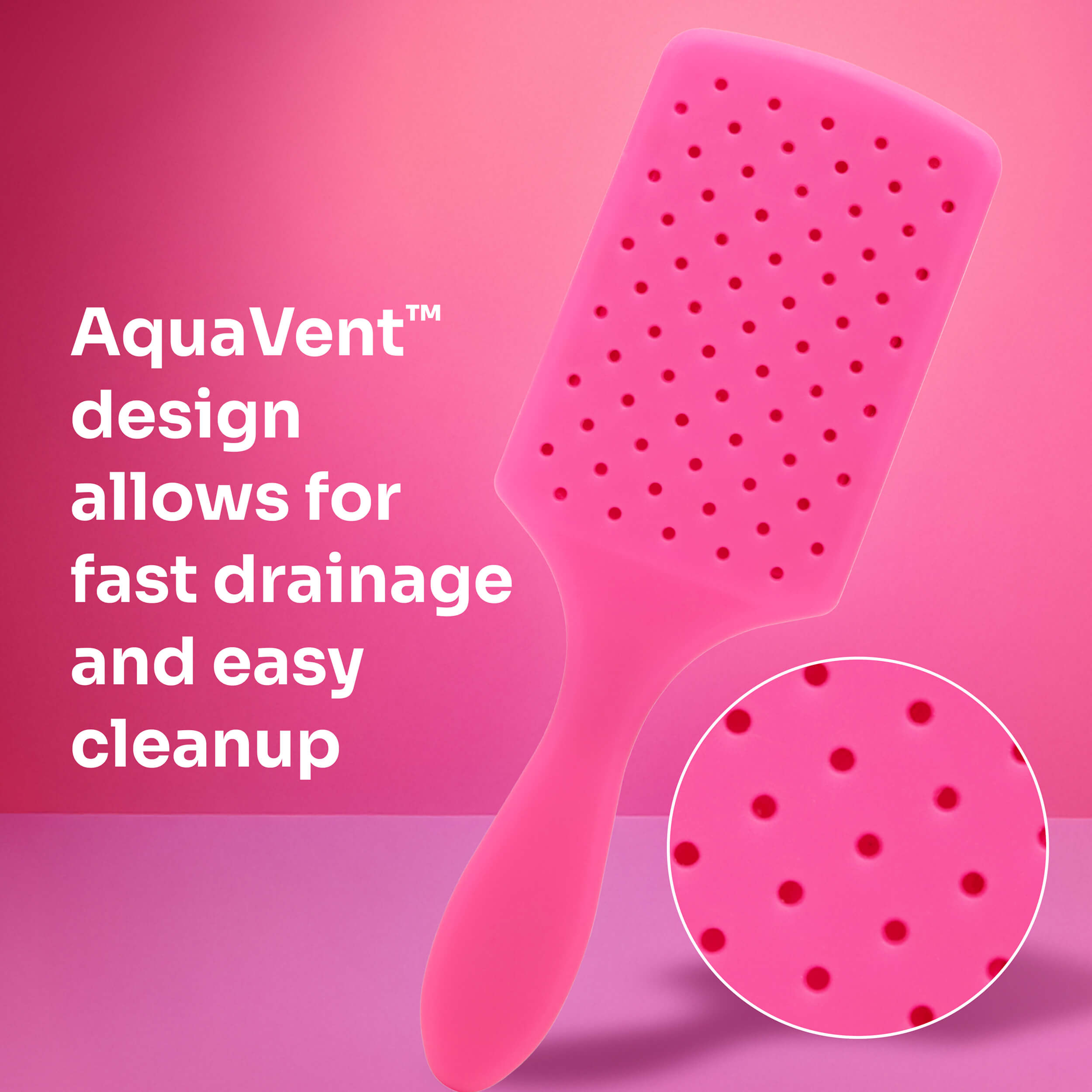 Paddle Detangler - Frost Pink - Image 6