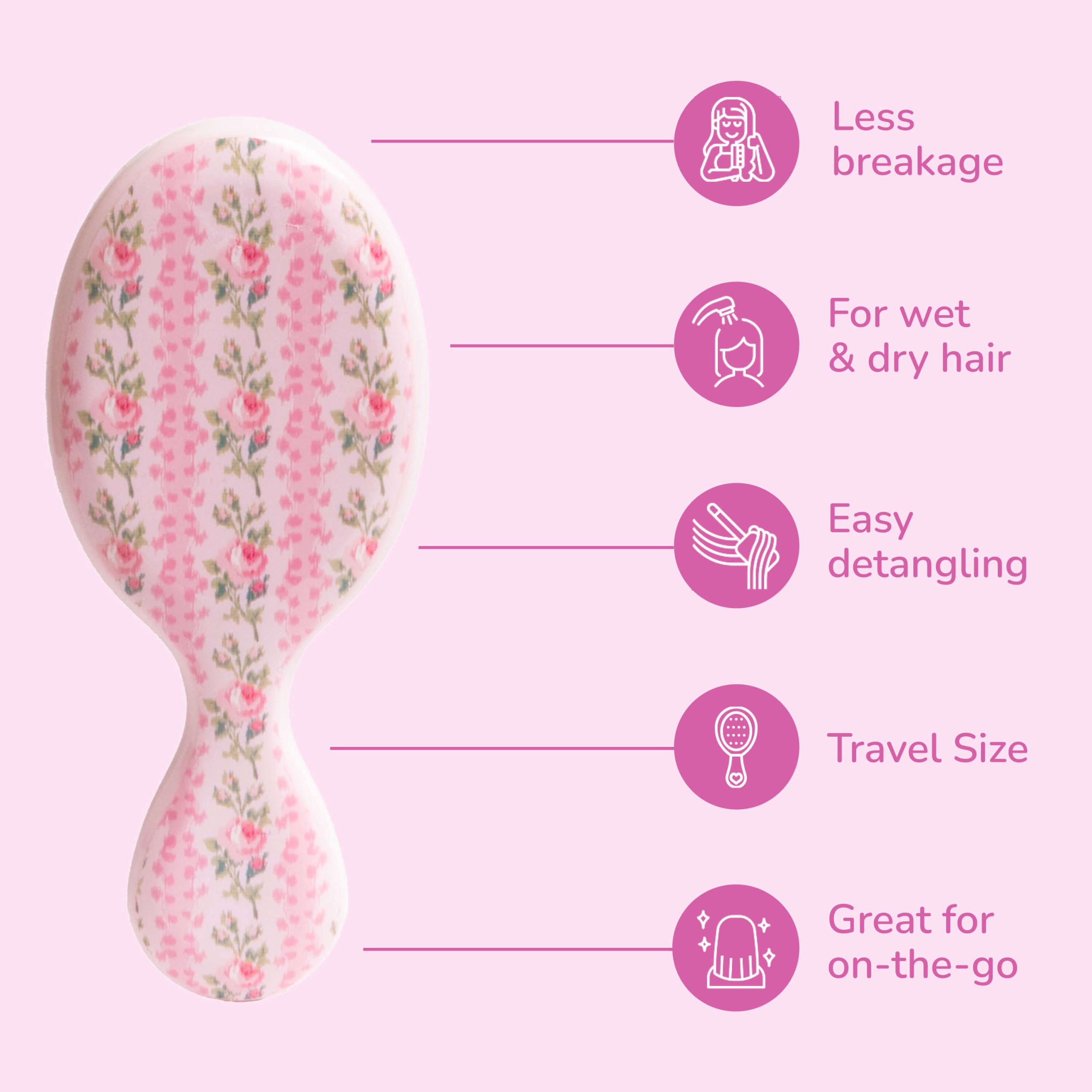 Wet Brush x LoveShackFancy Mini Detangler - Blooming Heirloom - Image 4
