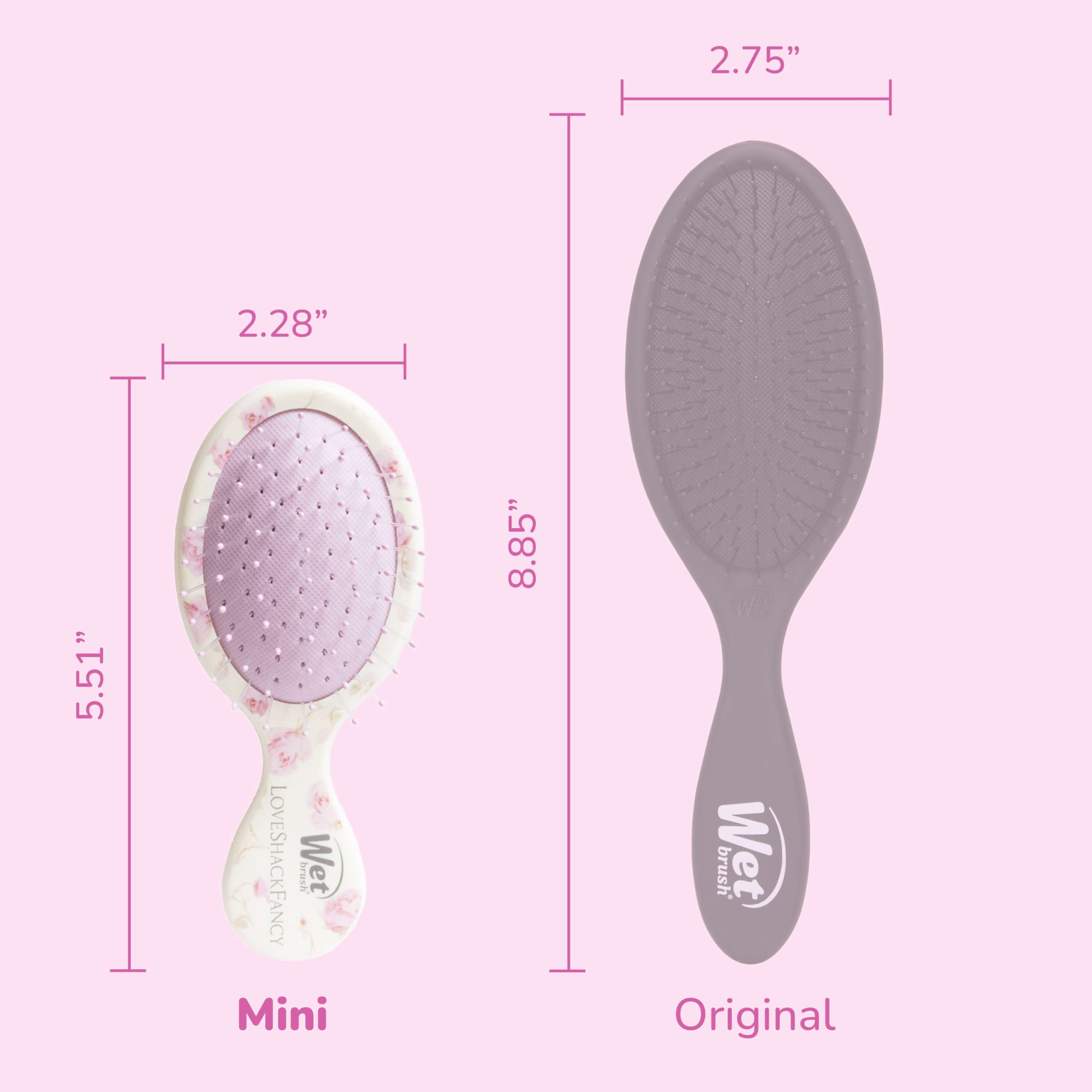 Wet Brush x LoveShackFancy Mini Detangler - Coquette Bow - Image 6