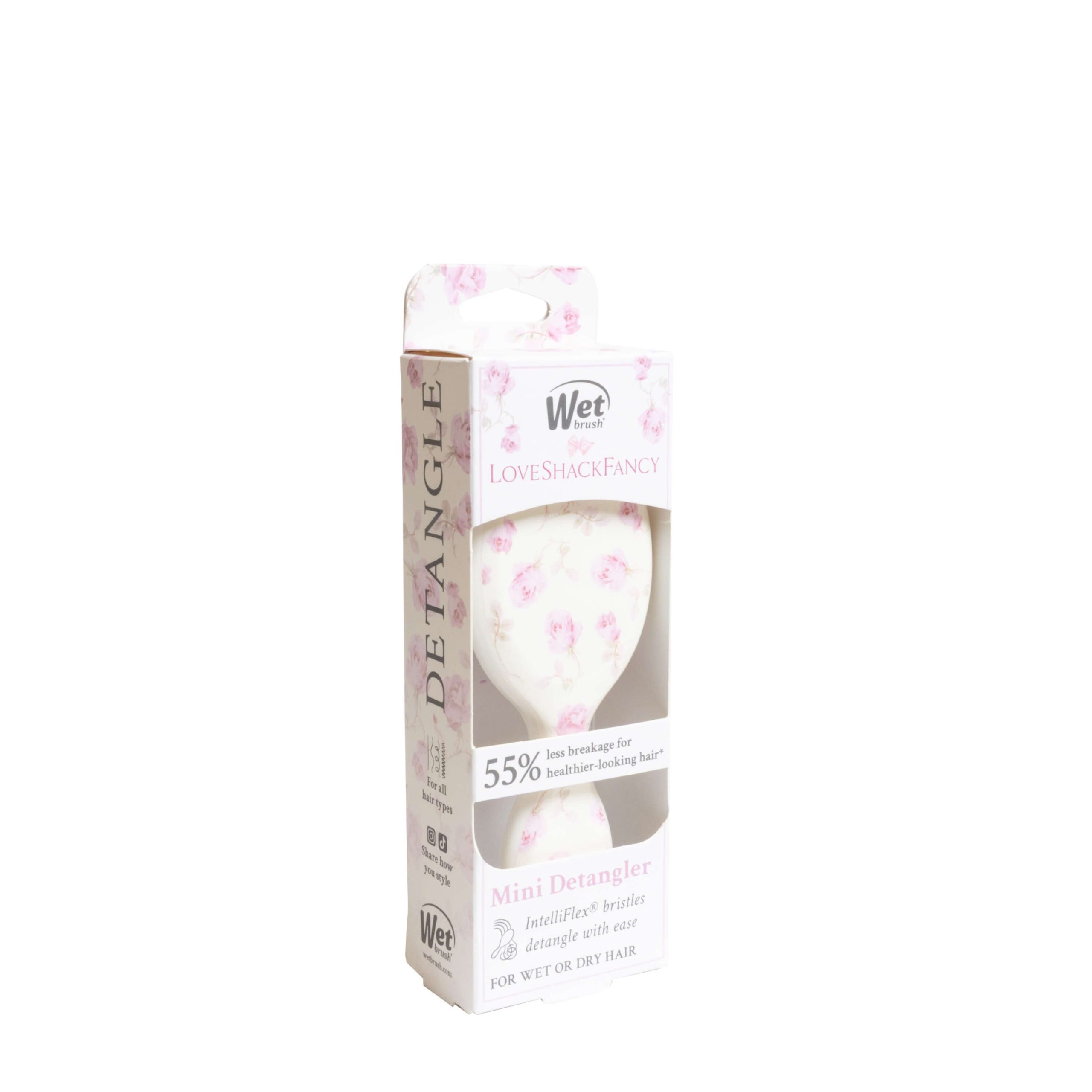 Wet Brush x LoveShackFancy Mini Detangler - Ribbon Rosa - Image 8