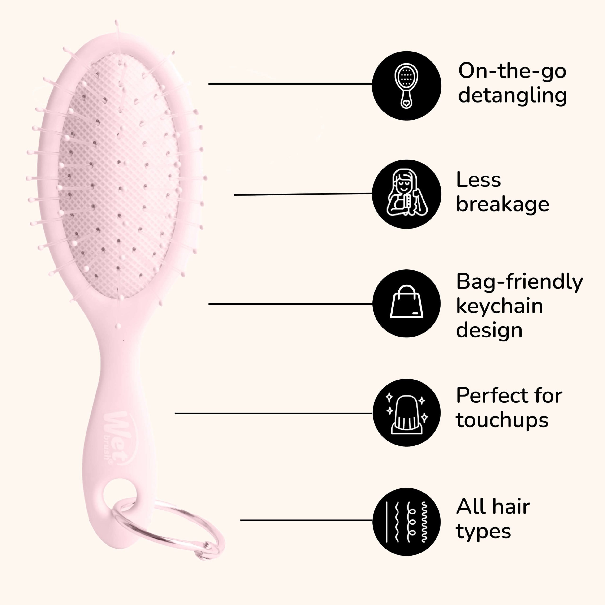 The Tiny Detangler - Pink - Image 4
