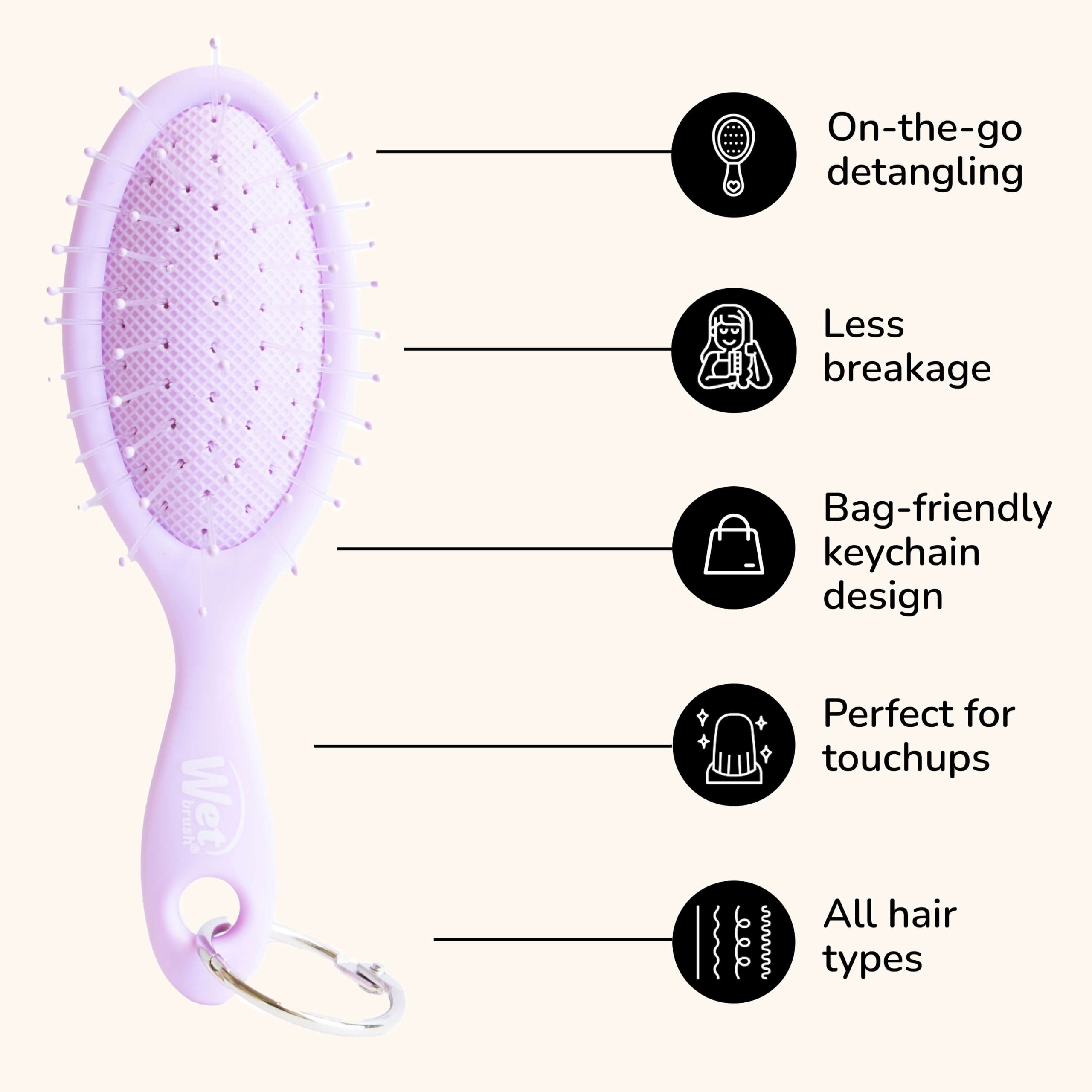 The Tiny Detangler - Purple - Image 4