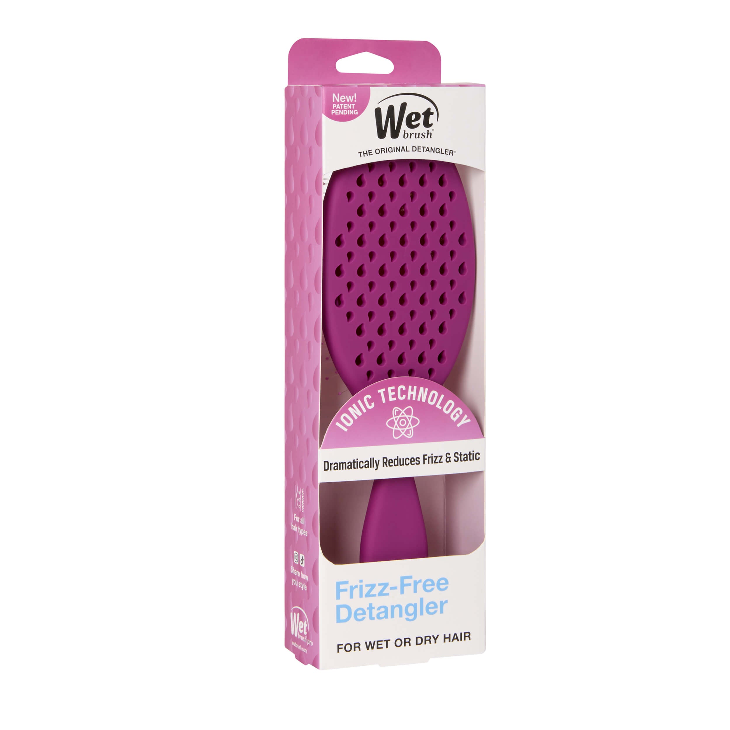 Frizz-Free Detangler - Purple - Image 12