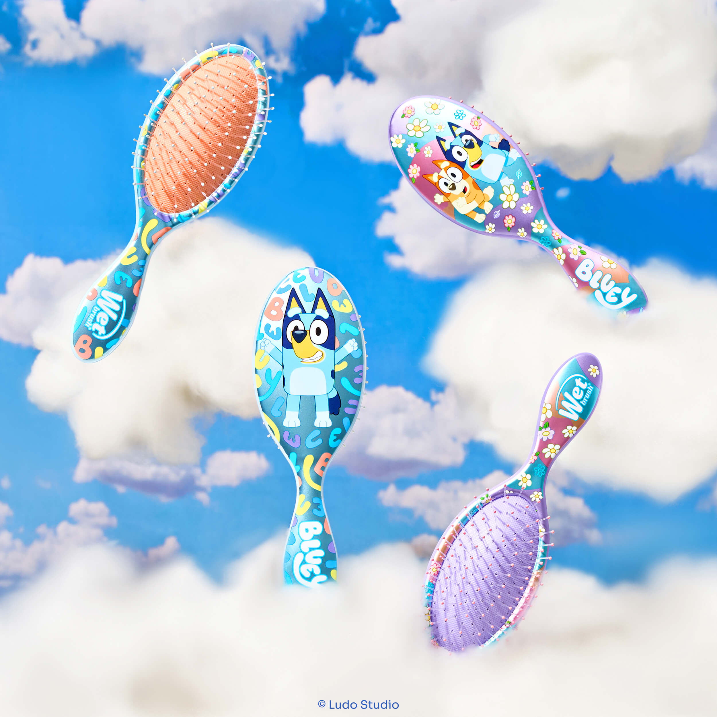 Wet Brush x Bluey Midi Detangler - Bluey & Bingo - Image 6