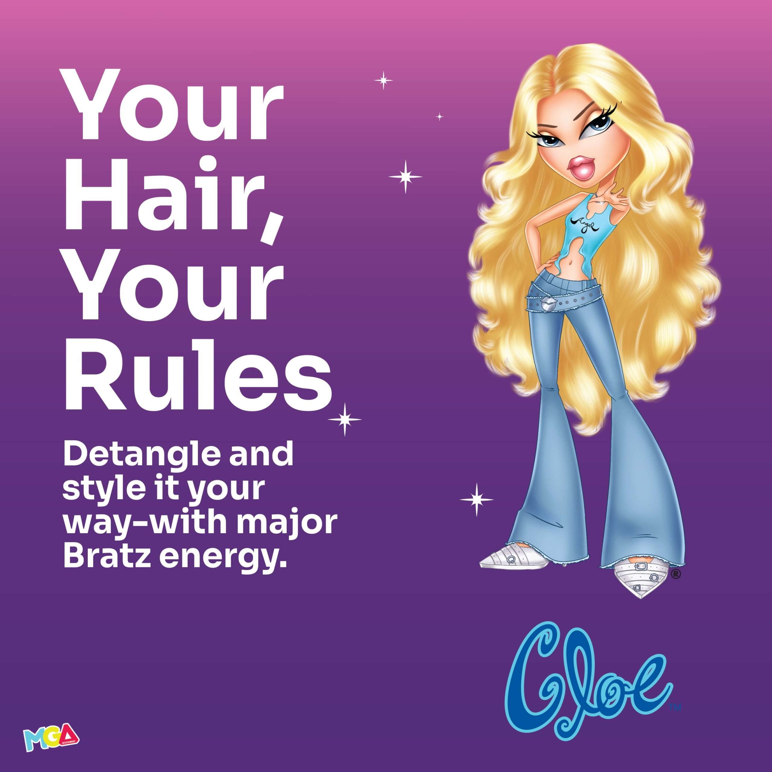 Wet Brush x Bratz Original Detangler & Wing Bobby Slide Kit - Cloe - Image 8